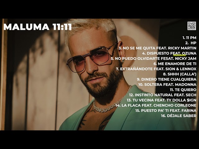Maluma - 11:11 (Album Completo)