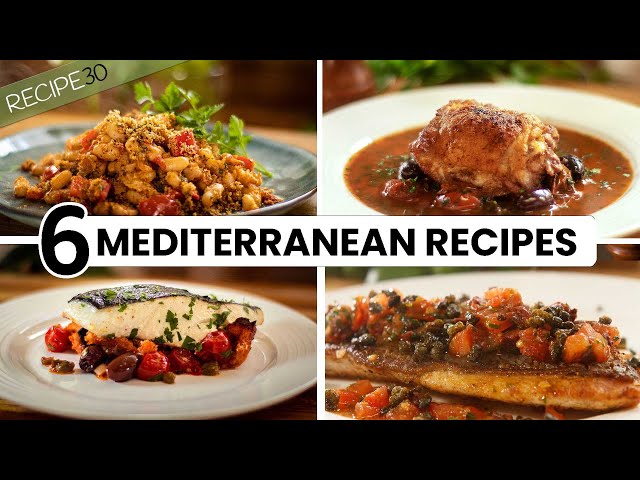 6 Healthy Mediterranean Recipes - Nourish & Delight