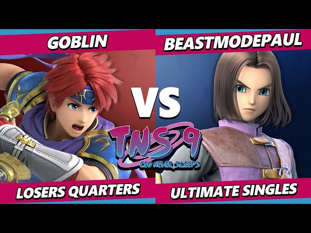 TNS 9 TOP 8 - Goblin (Roy) Vs. BeastModePaul (Hero) Smash Ultimate - SSBU