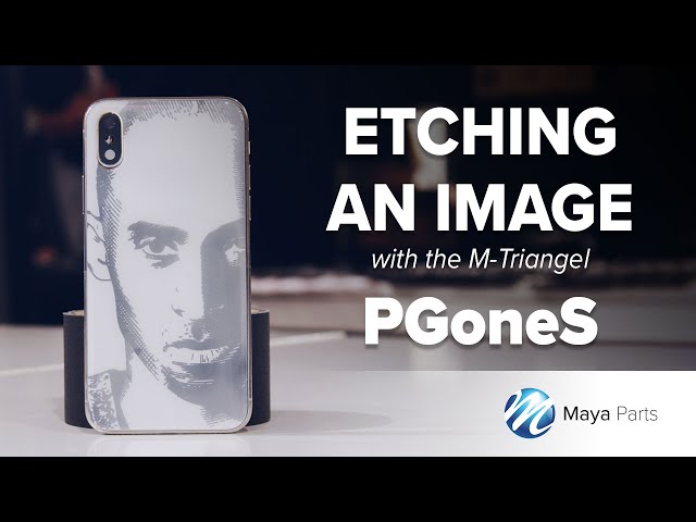 Etching an Image with the M-Triangel PGoneS