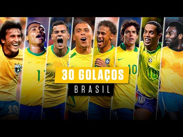 30 AWESOME GOALS FROM THE BRAZILIAN TEAM