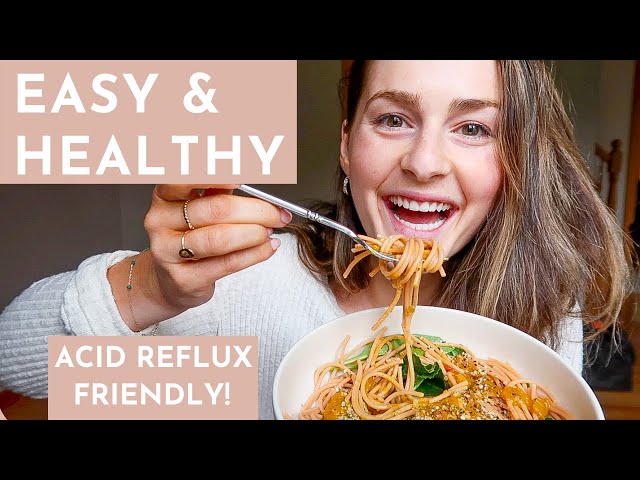 4 Healthy & Simple MEAL IDEAS | Acid Reflux-Friendly Recipes!