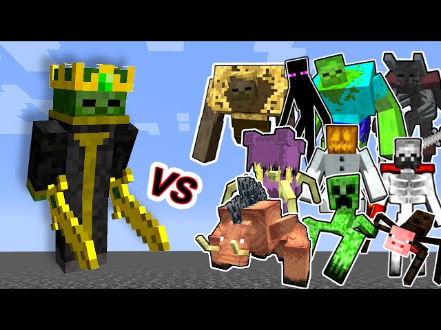Wardead Vs. Mutant Beasts and Mutant More in Minecraft