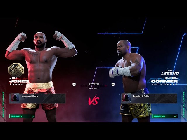 Jon Jones vs. Daniel Cormier Kumite Fight / Stand up only (Simulation on PS5 | UFC 5)