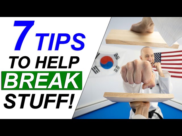 7 Tips on How to Break Boards, Blocks or Anything for Martial Arts