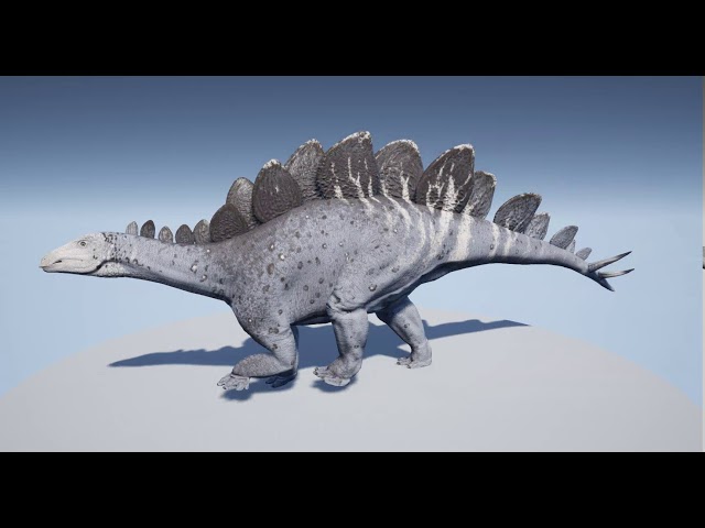 Path of Titans - Stegosaurus Fast Walk Animation