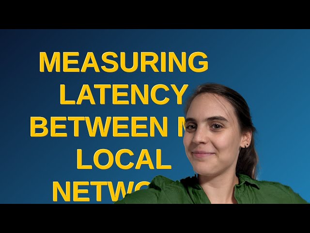 Networkengineering: Measuring Latency between my local network hops closed