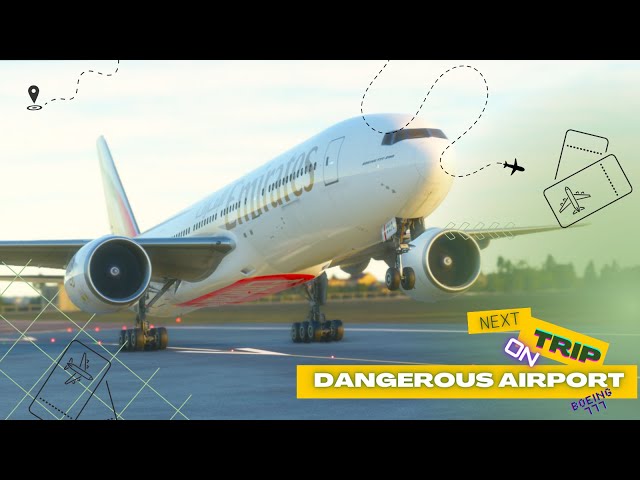 Most SKILLS Plane Flight Landing!! EMIRATES Boeing 777 Landing at Orly Airport