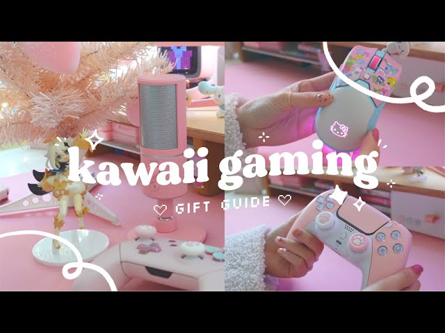 💝 cute gifts for gamers or just to buy for yourself | a holiday kawaii gaming gift guide ✶