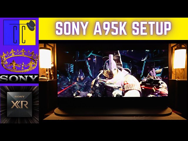 Sony Bravia A95K QD OLED Unboxing | Setup | First Impressions