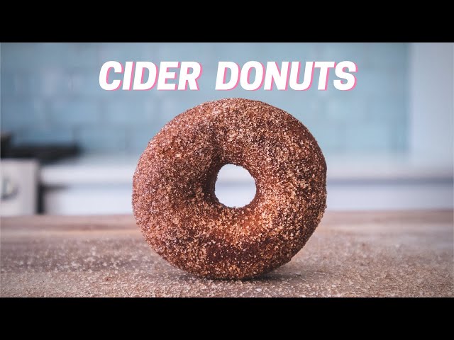 APPLE CIDER DONUTS RECIPE | The Best Cider Donut I've Ever Tasted