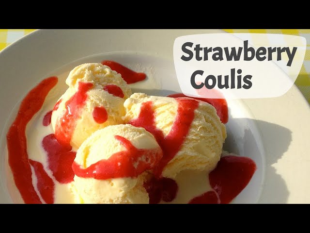 Strawberry Coulis Recipe