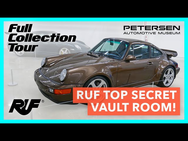 NEW SECRET PETERSEN VAULT ROOM | PATRICK LONG RUF CAR TOUR