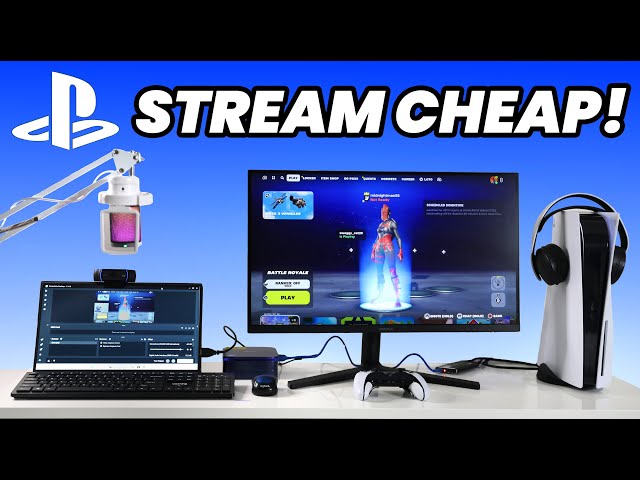 Building the BEST Budget Streaming Setup for PS5!