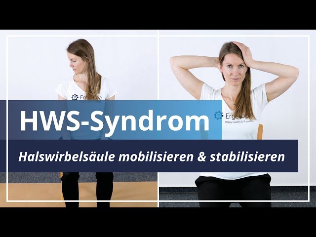 HWS-Syndrom: Mobilisiere und stabilisiere Deine Halswirbelsäule mit diesen 3 Übungen