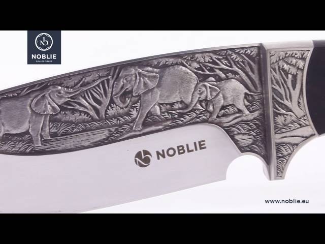 New engraved knife "Africa"  by Noblie Collectibles
