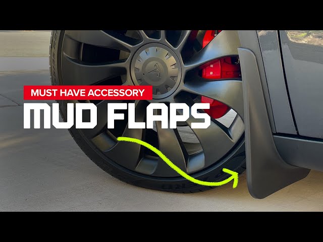 PROTECT YOU TESLA MODEL Y WITH MUD FLAPS
