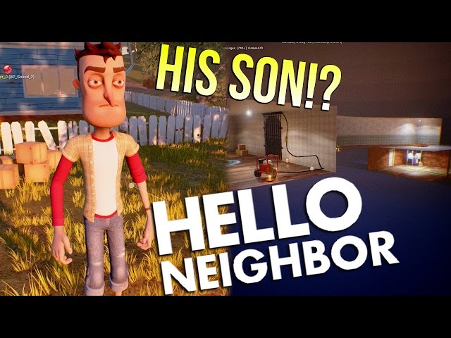 Our Character and Entire Basement REVEALED! | Hello Neighbor (Debug Menu)