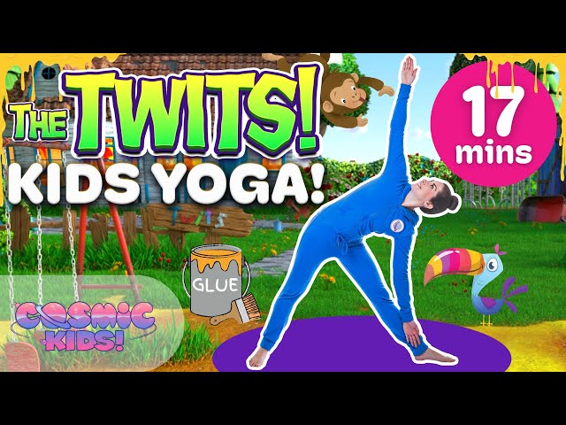 The Twits | A Cosmic Kids Yoga Adventure 📚🐒🐒🐒🐒