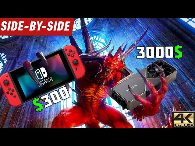 Diablo 2 Resurrected - Nintendo Switch vs PC | Graphics Comparison
