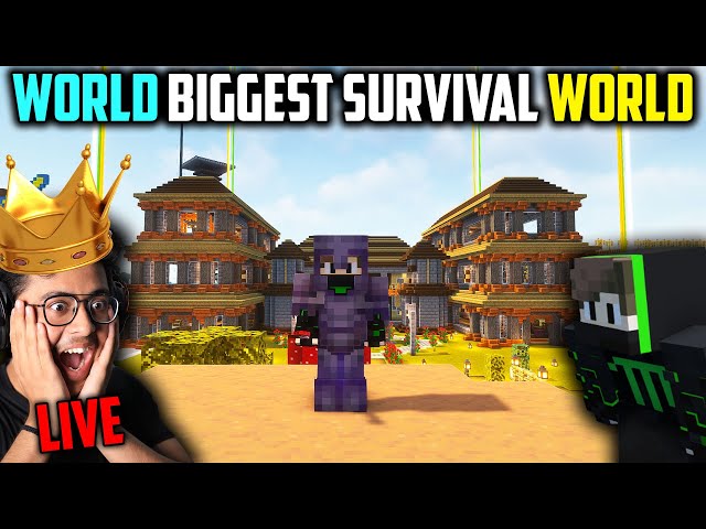 🥺WORLD'S BIGGEST SURVIVAL WORLD IS BACK - TEDDY GAMING