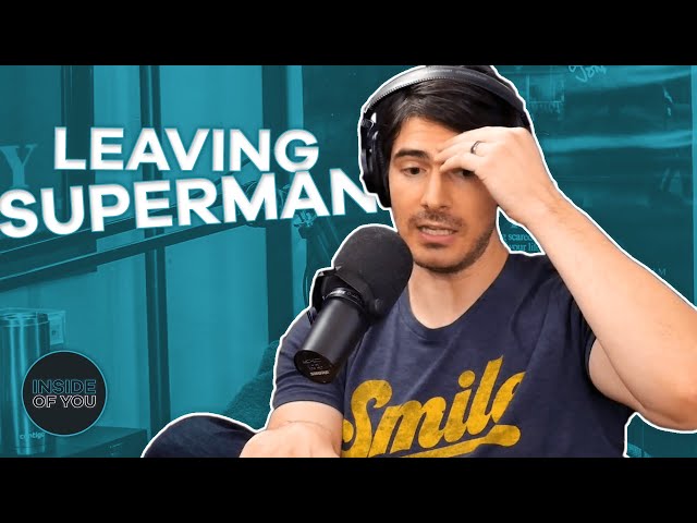 BRANDON ROUTH DISHES ON THE FALLING OUT AS SUPERMAN?! #INSIDEOFYOU #SUPERMAN