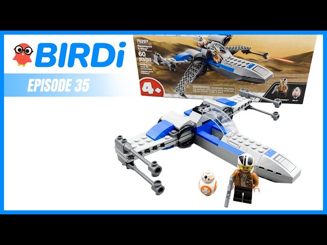 LEGO Star Wars 4+ Resistance X-Wing Building & Review