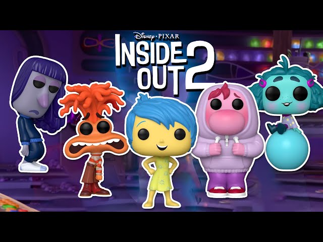 Disney Pixar Inside Out 2 Toys Funko POP COMPLETE COLLECTION!