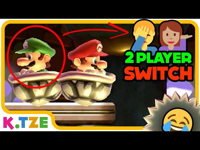 Super Mario 2 Player Switch 🤦‍♂️😂 Co-Moderator | K.Tze