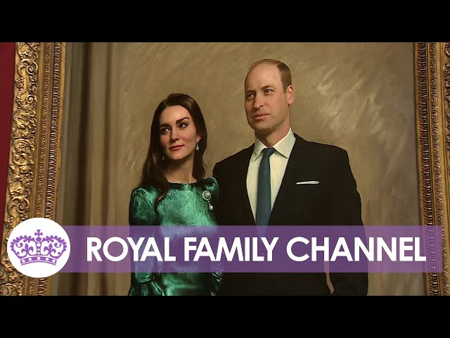 Prince William and Kate See Their First Official Painting