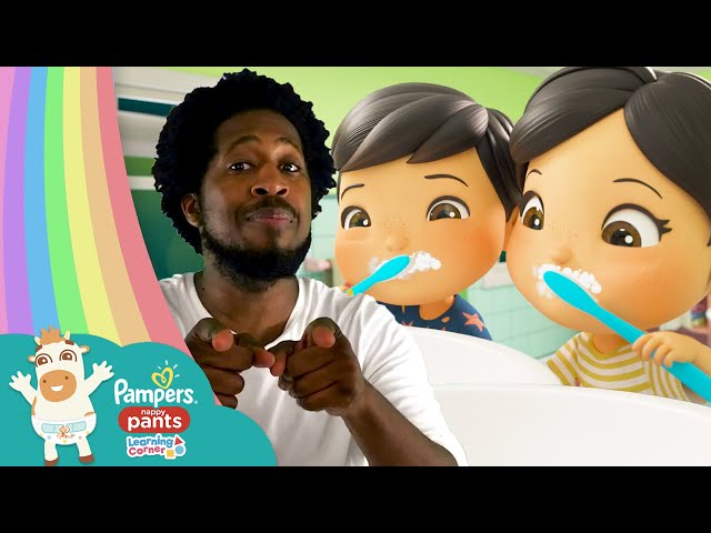 Bedtime Routine with Pampers Nappy Pants | Story Corner | Cartoons and Kids Songs