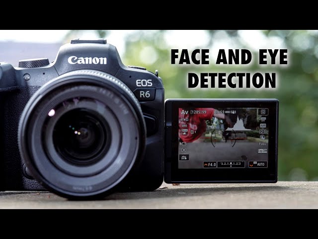How to Use Face and Eye Detection on Canon R6 | Photo Tutorial for Beginners