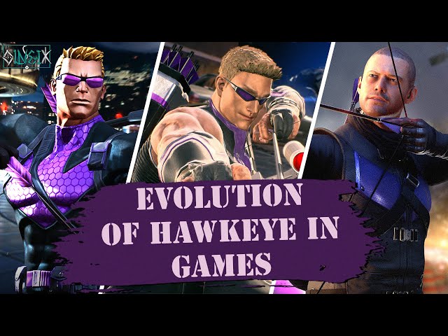 Evolution of "Hawkeye" in Games (1991-2020)🏹