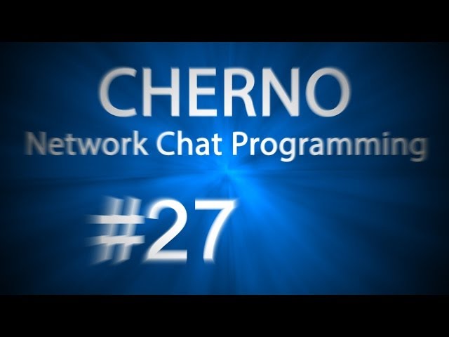 Ep. 27: Server Disconnections - Network Chat Programming