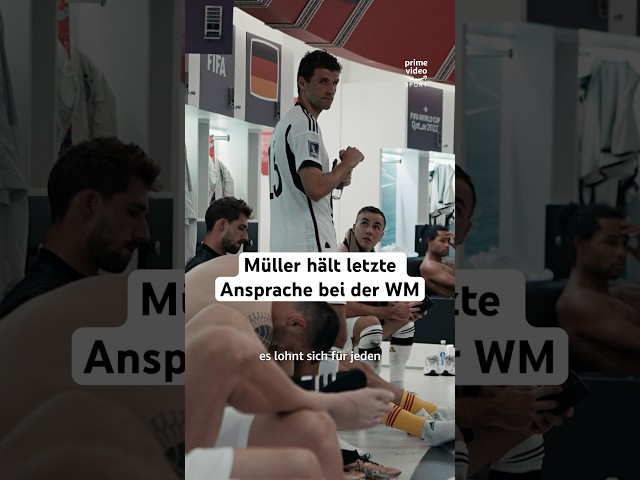 Müllers Abschiedsrede bei der WM in Katar 🥺