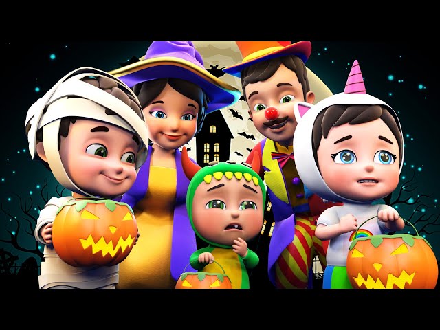 Halloween Dress Up Song | Halloween finger family+ More Nursery Rhymes & Kids Songs - Jugnu Kids
