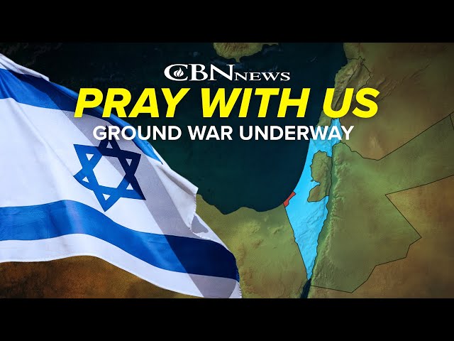 Join the CBN News Team as we Pray for Israel | October 31 at 3pm ET
