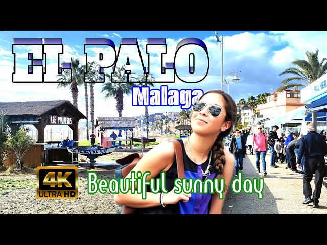 MALAGA Spain Sunny Day JANUARY 2024 | Costa Del Sol, Andalusia [4k]