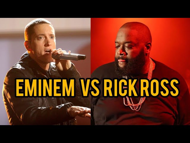 The Story Of Rick Ross Challenging Eminem To A Rap Battle #eminem