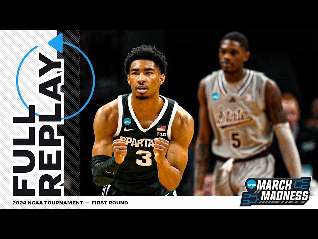 Michigan State vs. Mississippi State: 2024 NCAA men's first round | FULL REPLAY