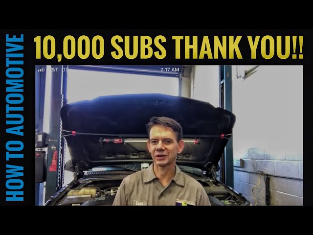 How to Automotive Reaches 10,000 Subscribers! Thank You!