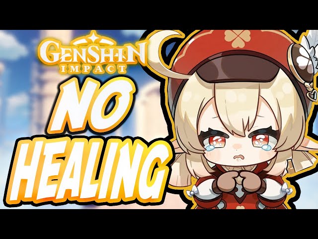 Can You Beat Genshin Impact Without Healing??!!