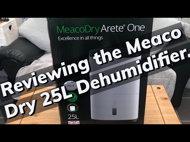 MeacoDry Arête One 25L Dehumidifier Review & Unboxing.