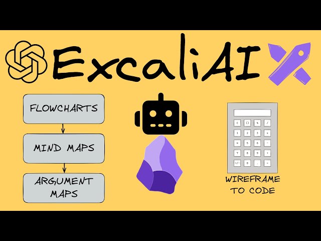 ExcaliAI - New AI Capabilities Have Arrived to Obsidian Excalidraw