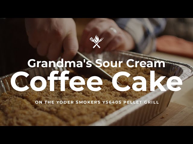 Grandma's Sour Cream Coffee Cake