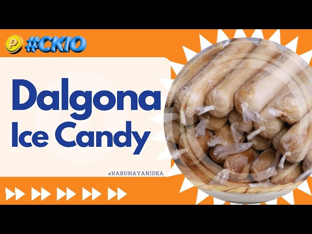 Dalgona Iced Candy