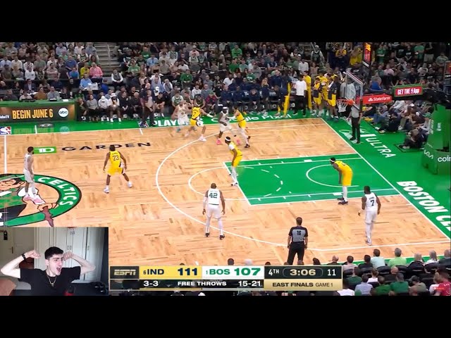 OVERTIME SHOT!! Boston Celtics vs Pacer Finals Game 1
