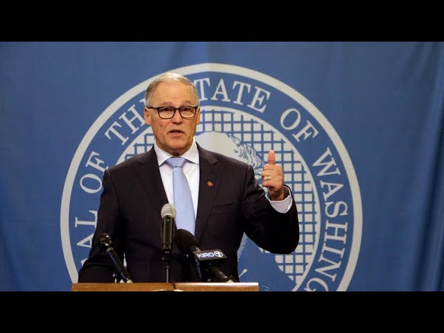Governor Jay Inslee gives update on Washington COVID-19 response