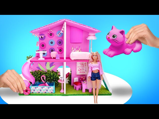 DIY Doll Dream House For Barbie 🏡💖