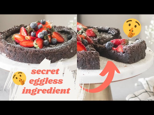EGGLESS FLOURLESS CHOCOLATE CAKE RECIPE | Eggless Chocolate Cake Recipe | The Cupcake Confession